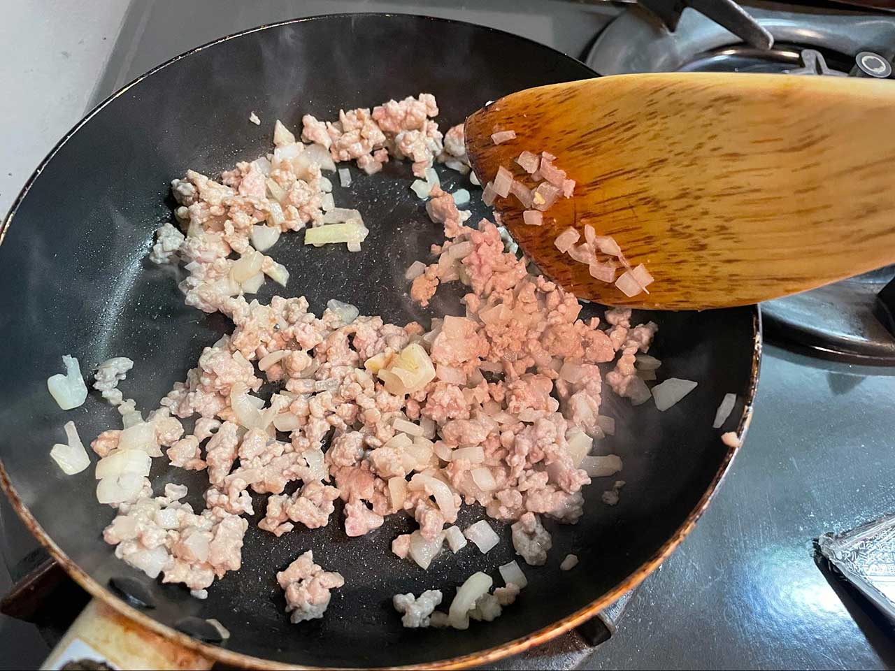 かぼちゃのそぼろ煮